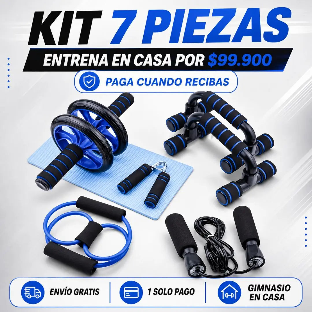 IronMuscle™ Kit Completo para Entrenar en Casa