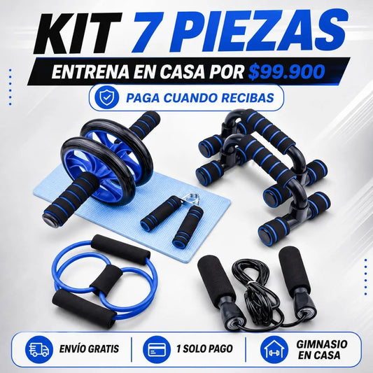 IronMuscle™ Kit Completo para Entrenar en Casa