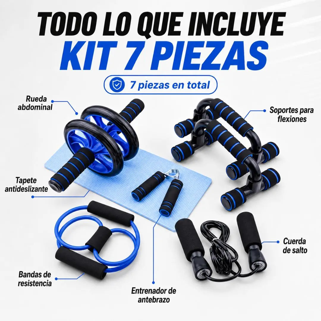 IronMuscle™ Kit Completo para Entrenar en Casa